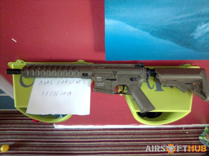 Classic army M4 delt12 in tan - Used airsoft equipment