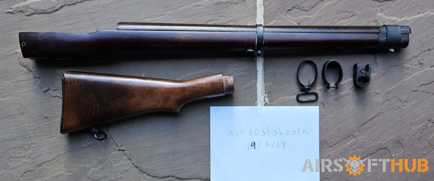 RWA Lee Enfield No4 Wood stock - Used airsoft equipment