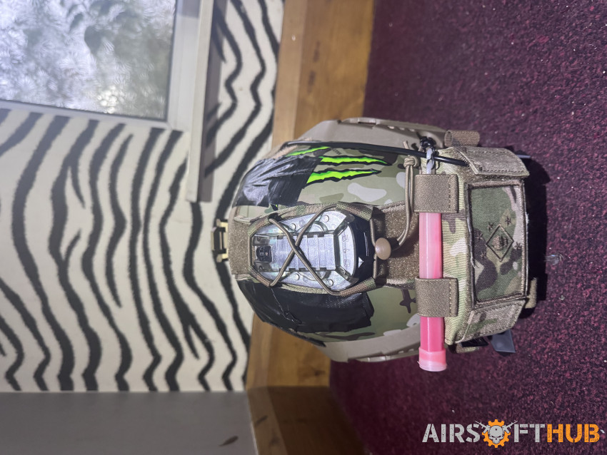MultiCam FAST Helmet READ DESC - Used airsoft equipment
