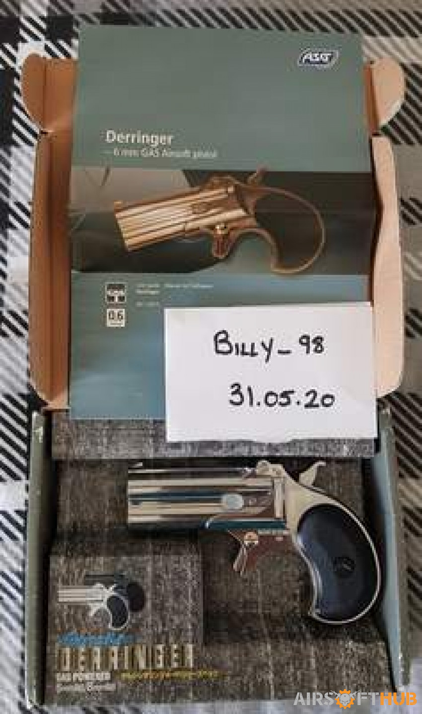 ASG Silver Derringer - Used airsoft equipment