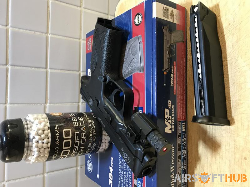 S&W M&P40 - Used airsoft equipment