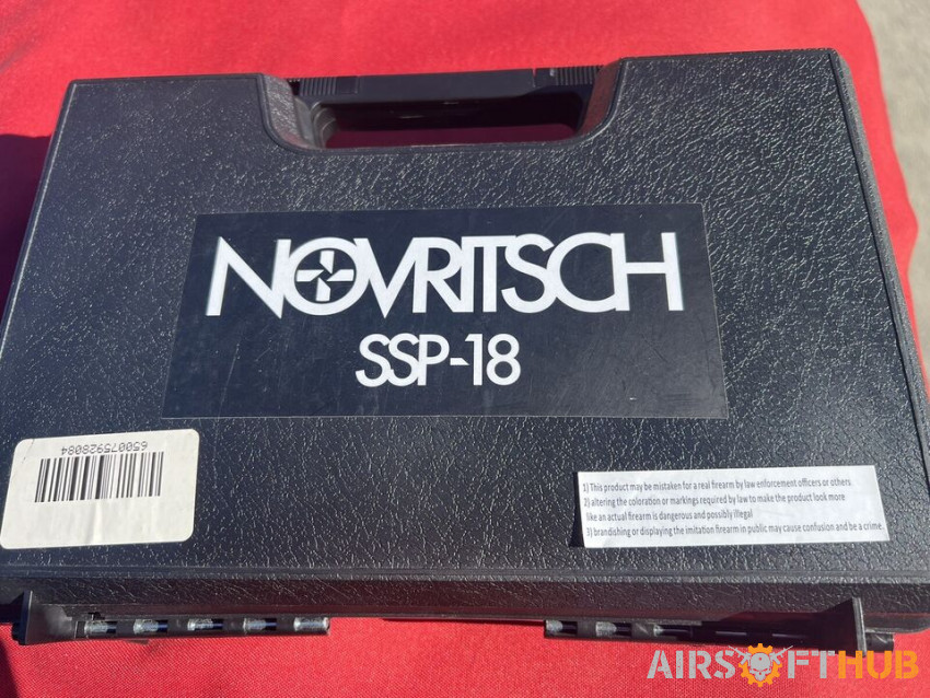 Novritsch SSP18 Gas Blowback - Used airsoft equipment