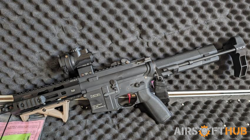 KWA T6 VM4 UPGRADED - Used airsoft equipment