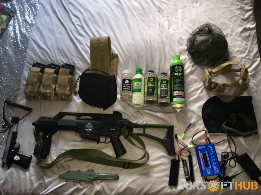 G36 and 1911 full kit set up - Used airsoft equipment