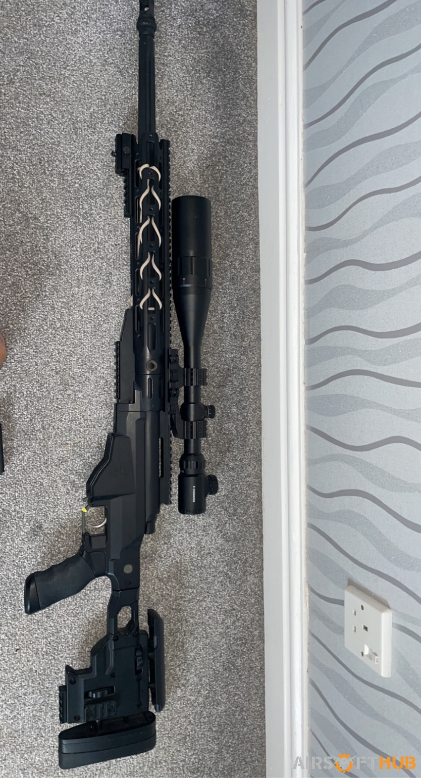 ARES MSR 338 sniper rifle - Used airsoft equipment