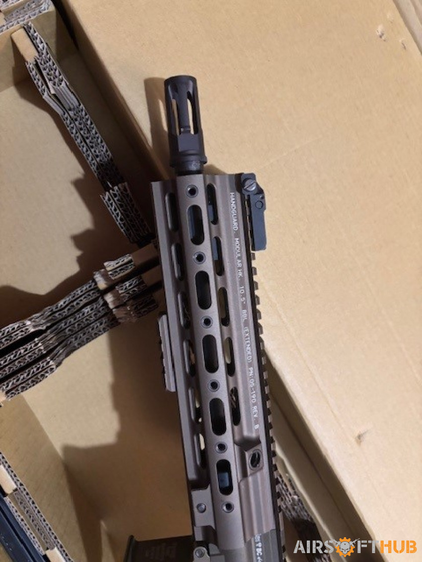 HK T416 Delta (Dark Earth) - Used airsoft equipment
