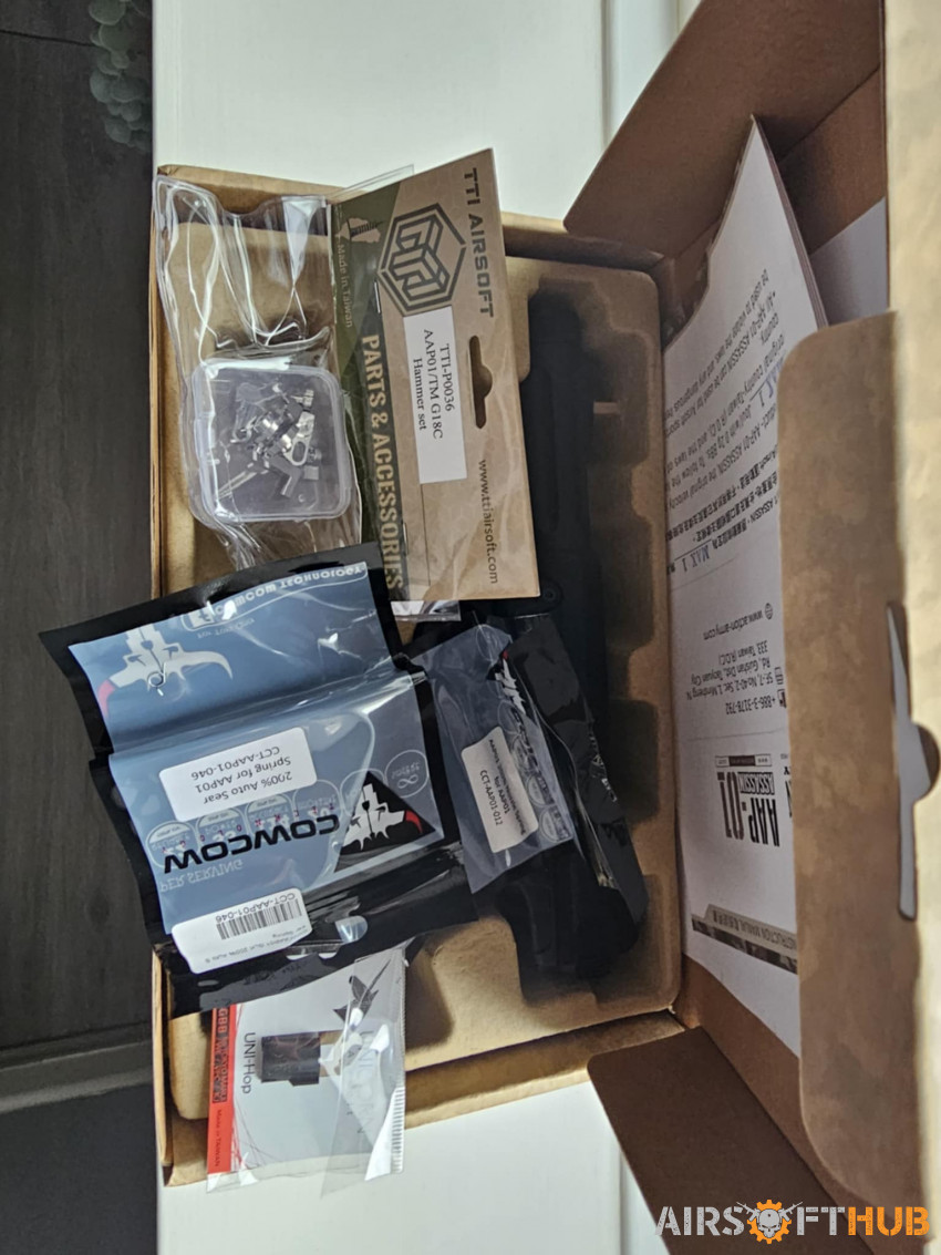 BRAND NEW AAP01 FULLY UPGRADE - Used airsoft equipment