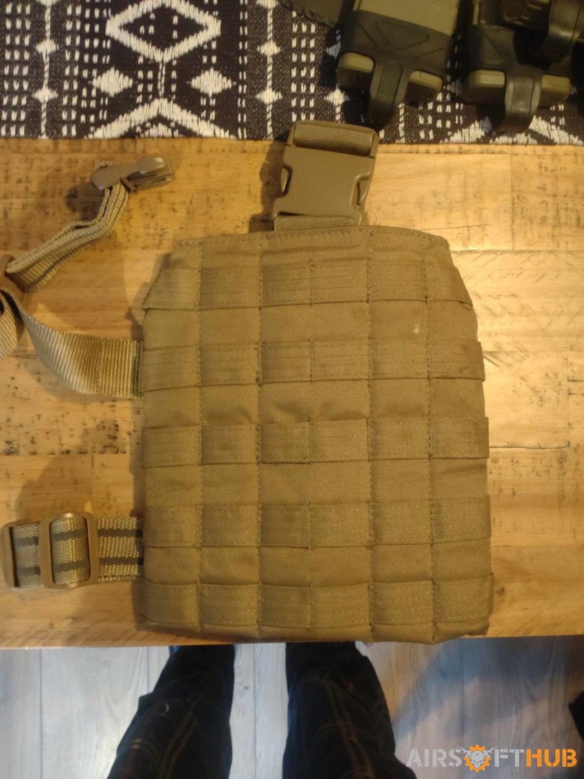 Drop Leg Molle Panel - Used airsoft equipment