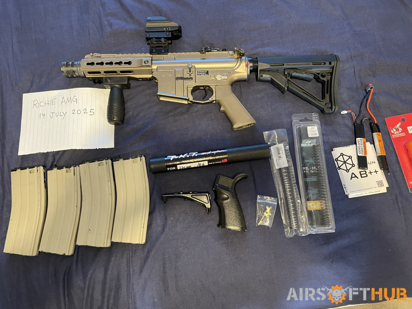 ICS CXP CAPTAIN full metal M4 - Used airsoft equipment