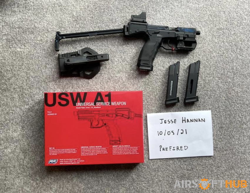 ASG USW PISTOL - Used airsoft equipment