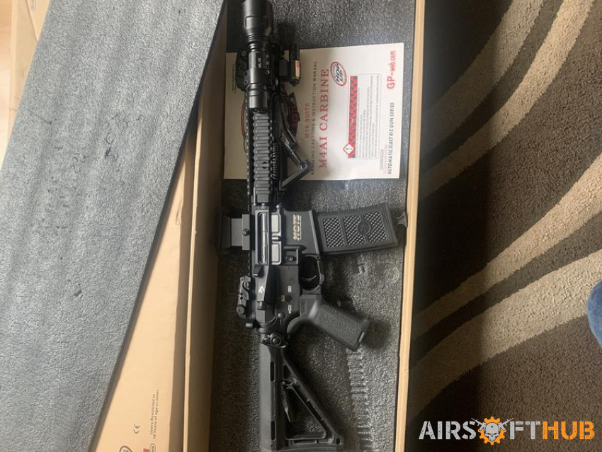 G&P M4 rifle upgraded - Used airsoft equipment