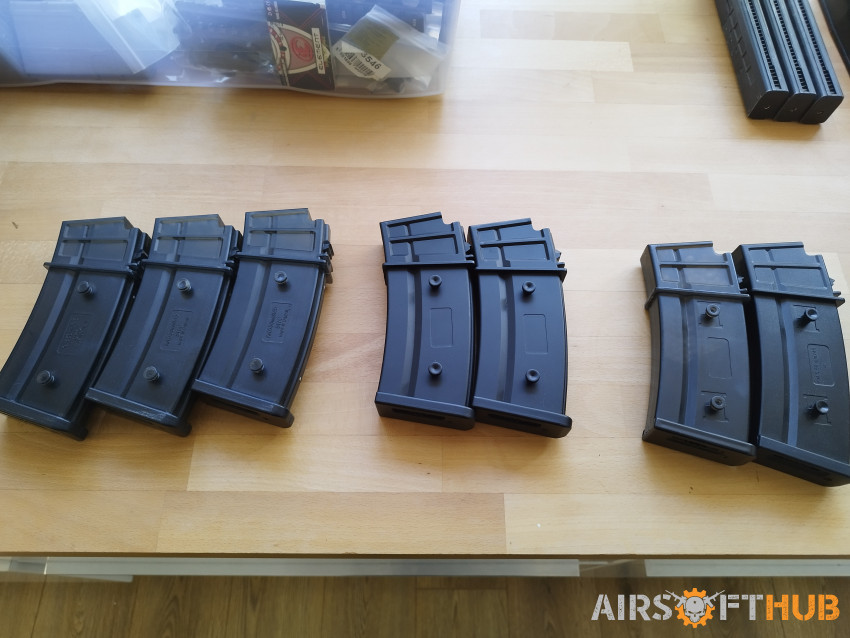 G36 magazines - high caps - Used airsoft equipment
