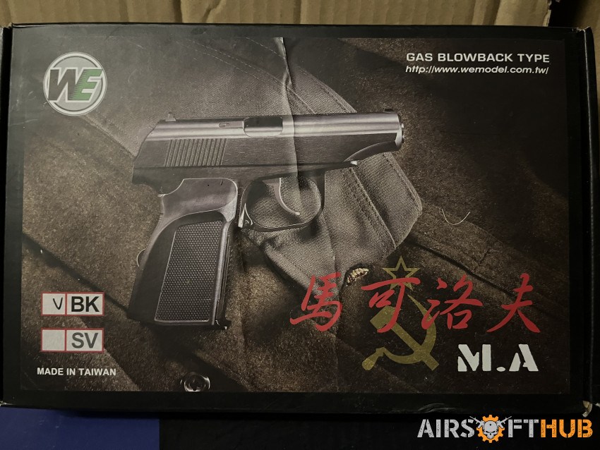 WE Makarov “Assassin” - Used airsoft equipment
