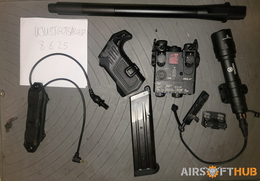 Dbal, m600, mag, stuff - Used airsoft equipment