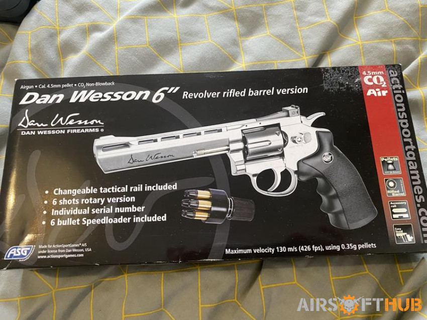 Dan Wesson 6” - Used airsoft equipment