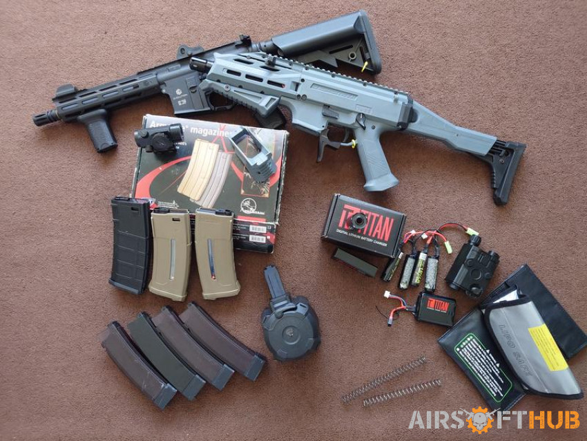 Asg Scorpion Evo and evolution - Used airsoft equipment