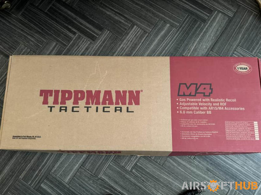 Tippmann M4 V2 HPA - Used airsoft equipment