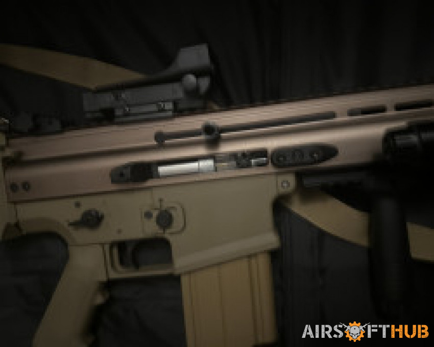 Scar H Double Bell Fully Upgar - Used airsoft equipment
