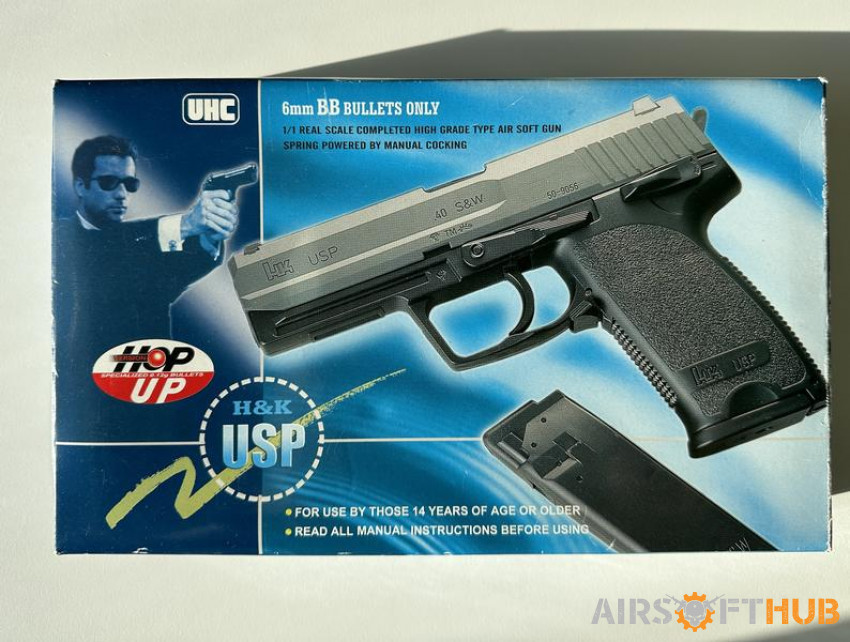 H&K USP 1/1 hop up - Used airsoft equipment