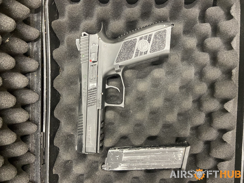 ASG CZ P-09 GBB Pistol - Used airsoft equipment