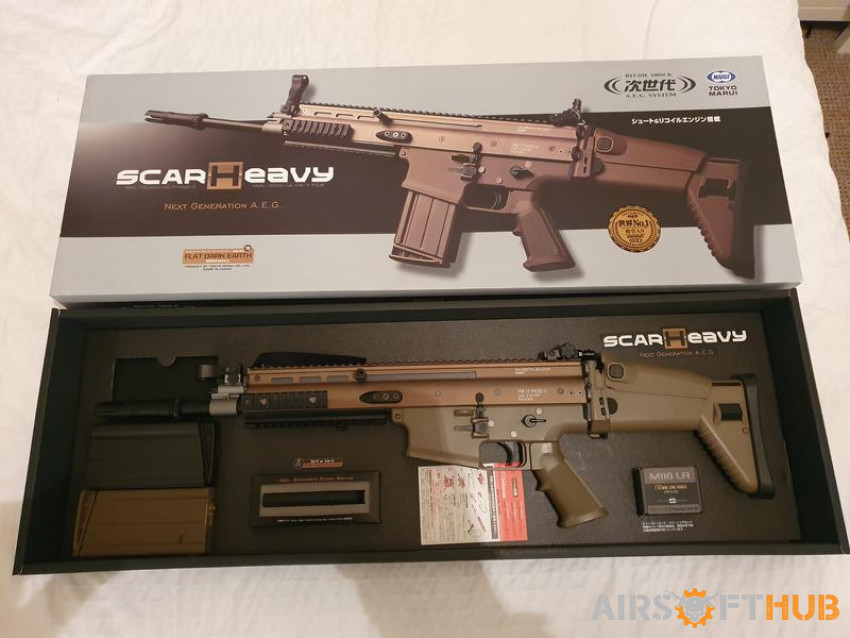 Tokyo marui scar h. used twice - Used airsoft equipment
