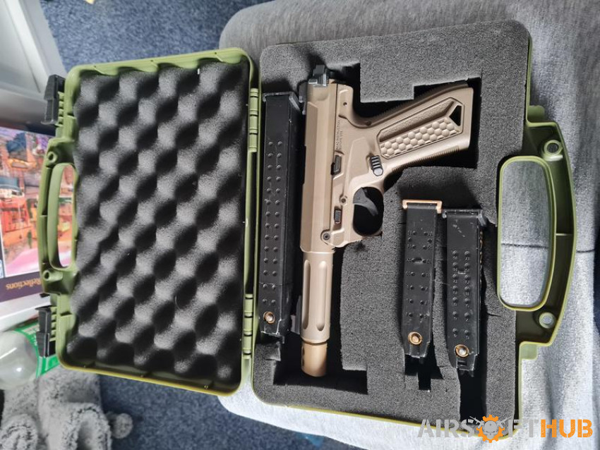 Upgraded aap o1 for sale - Used airsoft equipment