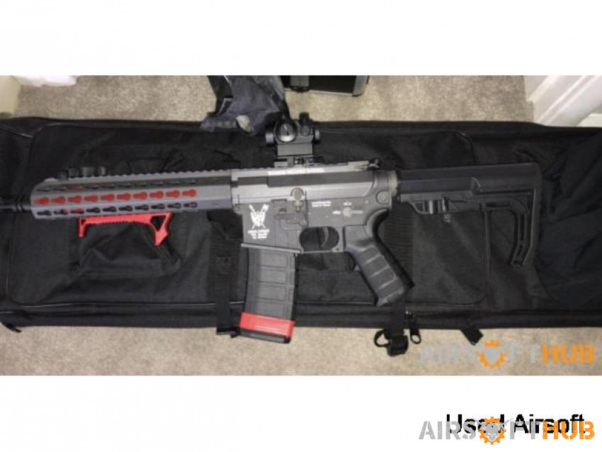 King Arms AEG M4 TWS CQB - Used airsoft equipment