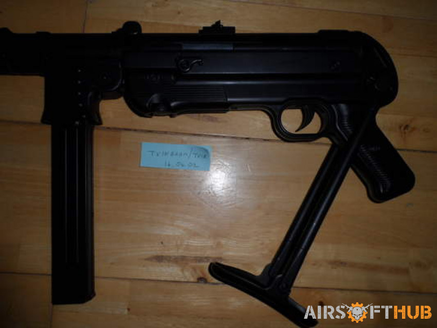 AGM MP40 (Black) + Mags - New - Used airsoft equipment