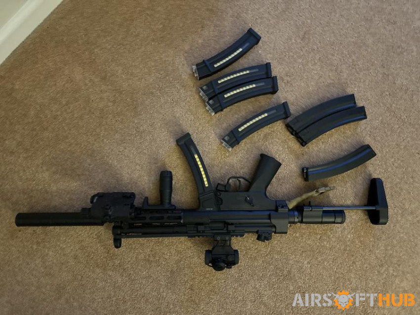 Cyan Platinum MP5 - Used airsoft equipment