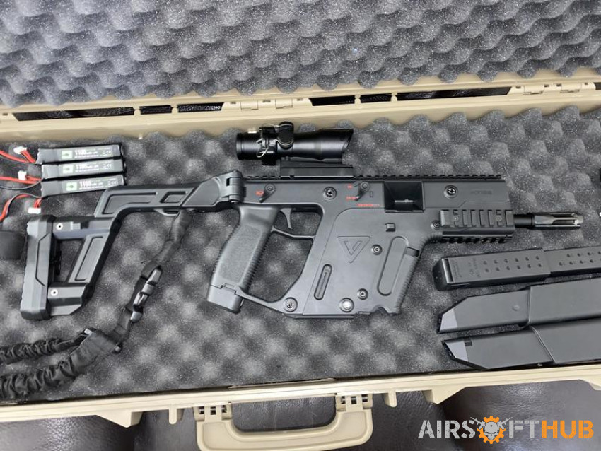 Krytac kriss vector - Used airsoft equipment
