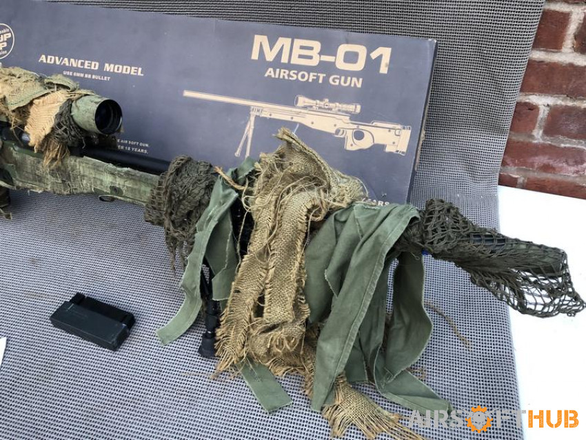 WELL MB01 ghille sniper - Used airsoft equipment