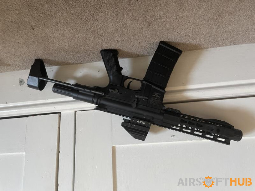Valken alloy m4 with upgrades - Used airsoft equipment