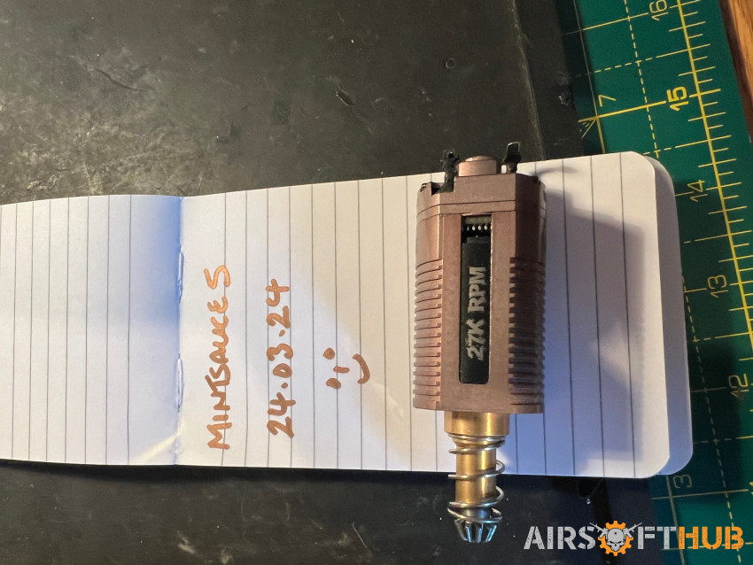 Warhead base 27k long motor - Used airsoft equipment