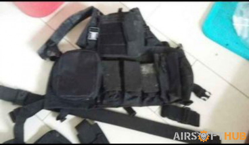 Military Webbing and Holsters - Used airsoft equipment