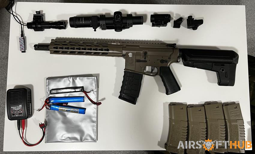 Guns and bundle - Used airsoft equipment