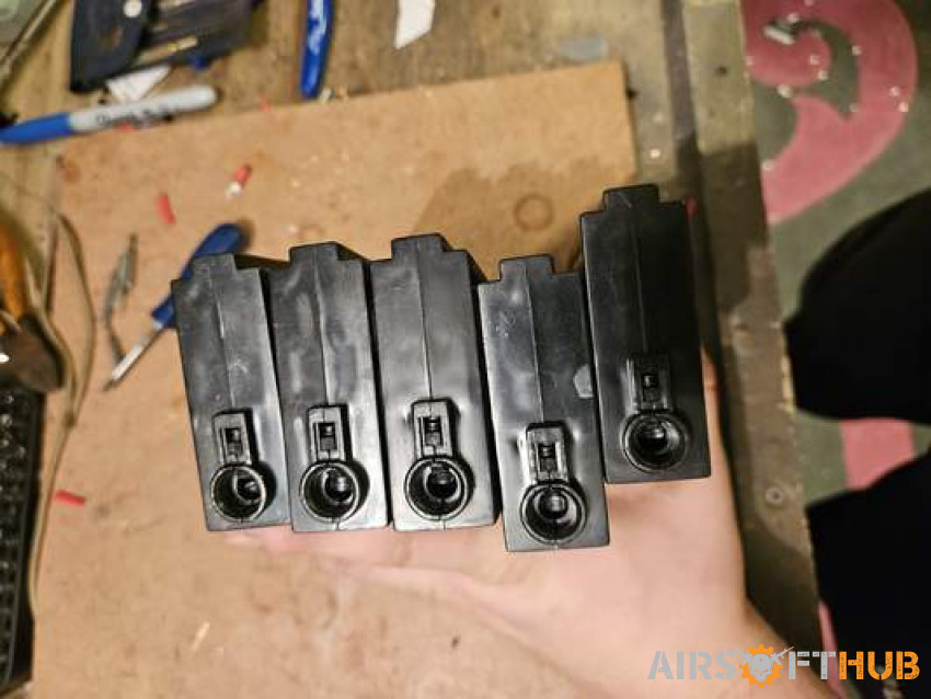 Mid cap m4 mags - Used airsoft equipment
