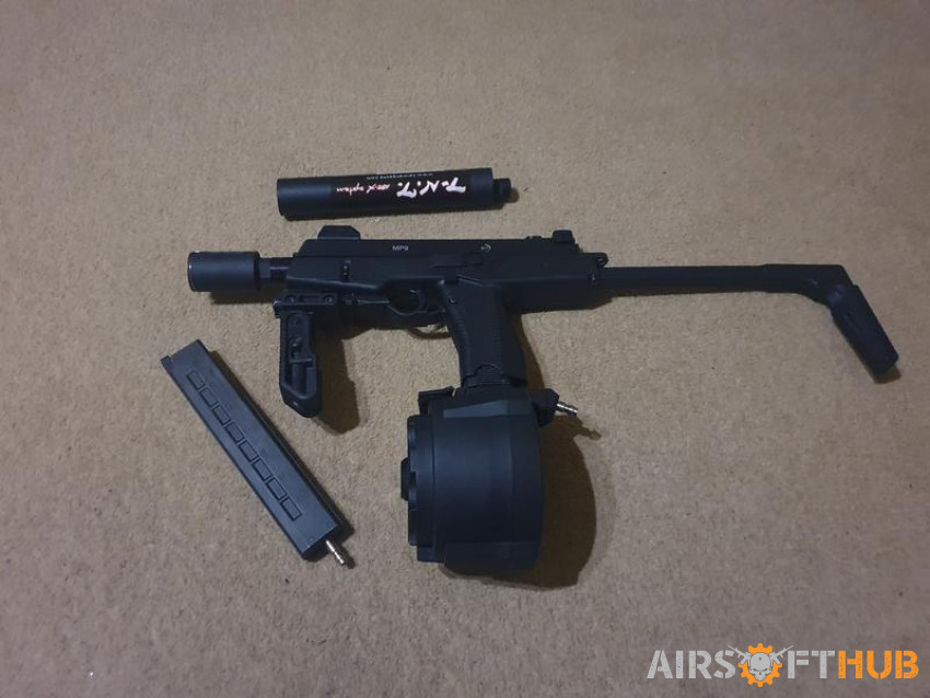 Mp9 with drum mag - Used airsoft equipment