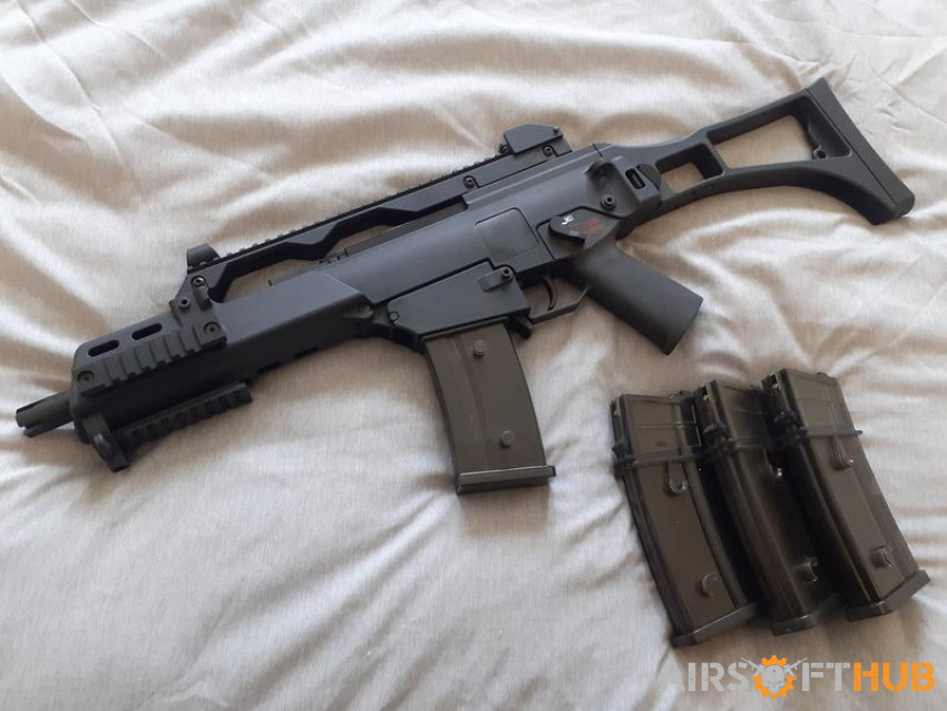 Army armament g36 gbbr and mag - Used airsoft equipment