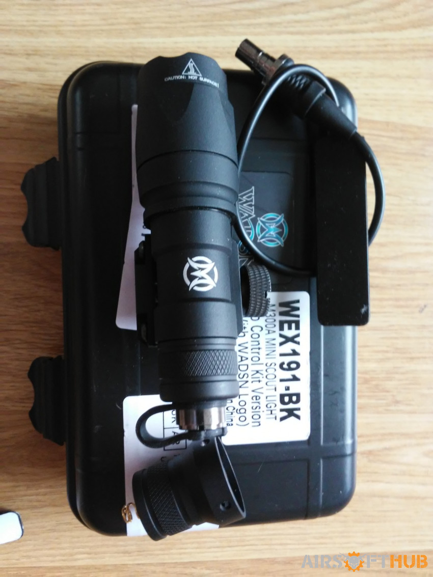 Wasdn Mini Scout Light - Used airsoft equipment