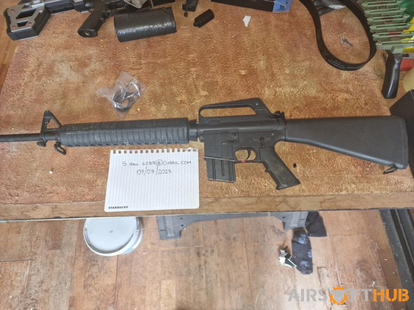 M16A2 - Used airsoft equipment