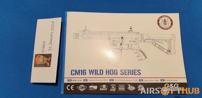 CM 16 Wild Hog Bundle - Used airsoft equipment