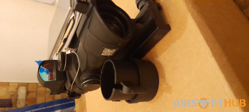 ACOG WITH DOC SIGHT - Used airsoft equipment
