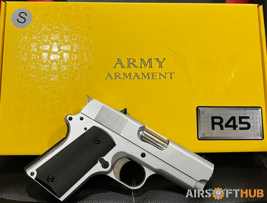 Army Armament R45 Detonics GBB - Used airsoft equipment