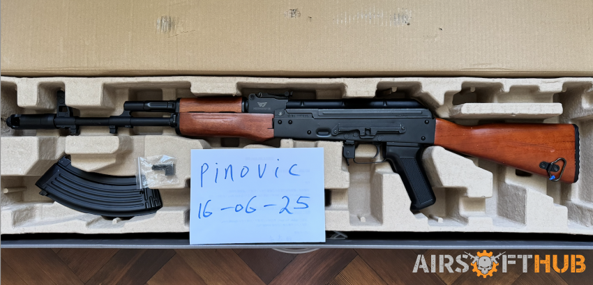JG AK74 EBB Real Wood - Used airsoft equipment