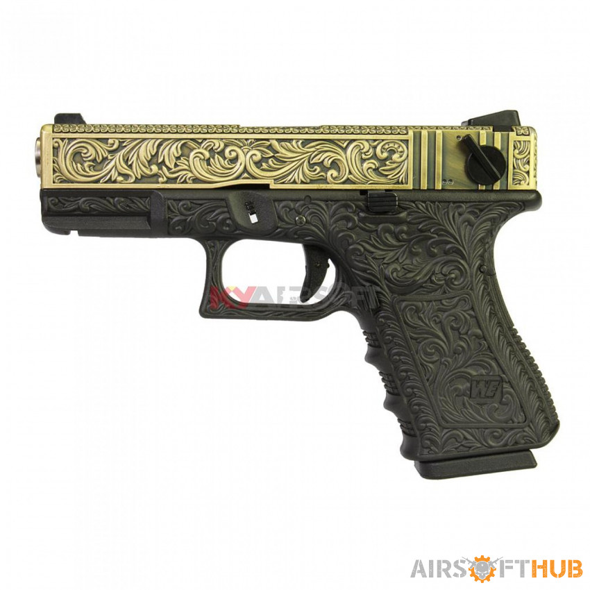 Glock 18c or 17 floral patter - Used airsoft equipment