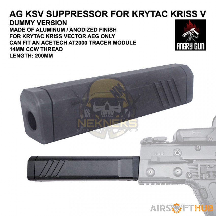 Vector Angry Gun Suppressor - Used airsoft equipment