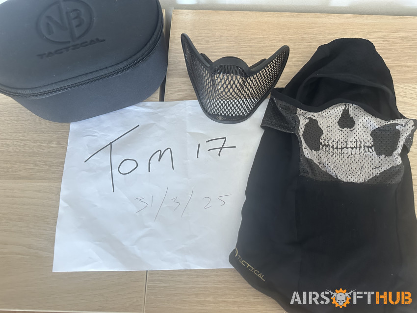 Nb tactical mask - Used airsoft equipment