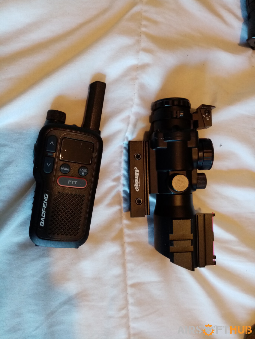Airsoft gear - Used airsoft equipment