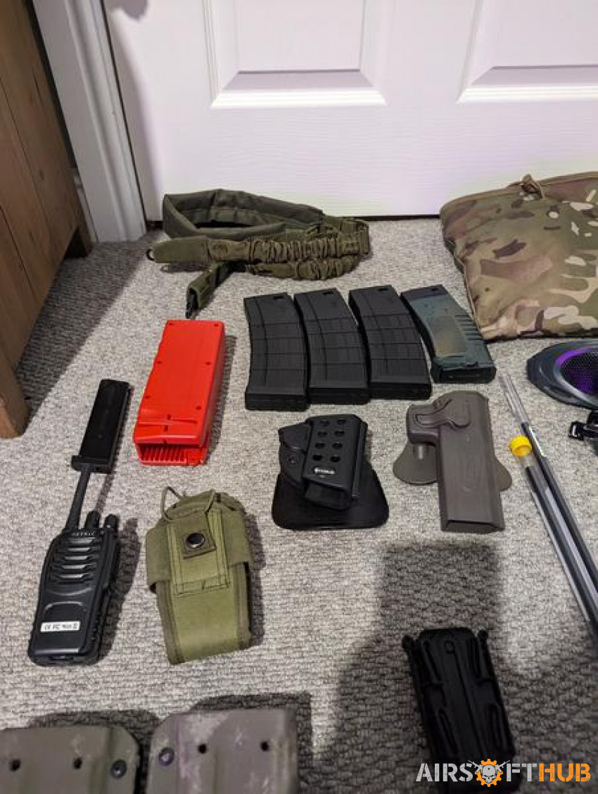 need it all gone - Used airsoft equipment