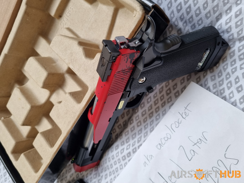 WE Hi-Capa 7.0 Dragon M2011 - Used airsoft equipment